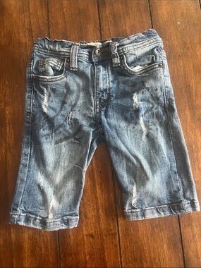 🎉🎉 5 for $20🎉🎉Kids Distressed Denim Shorts - Blue